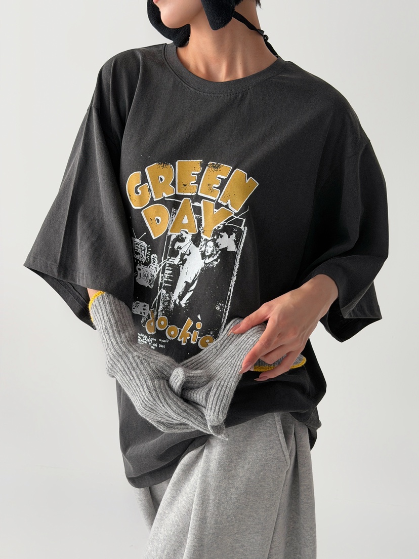 ANGLOG BEIGE東大門㊣實拍女裝新品時尚職業真品25秋冬T恤ANGLOG BEIGET恤