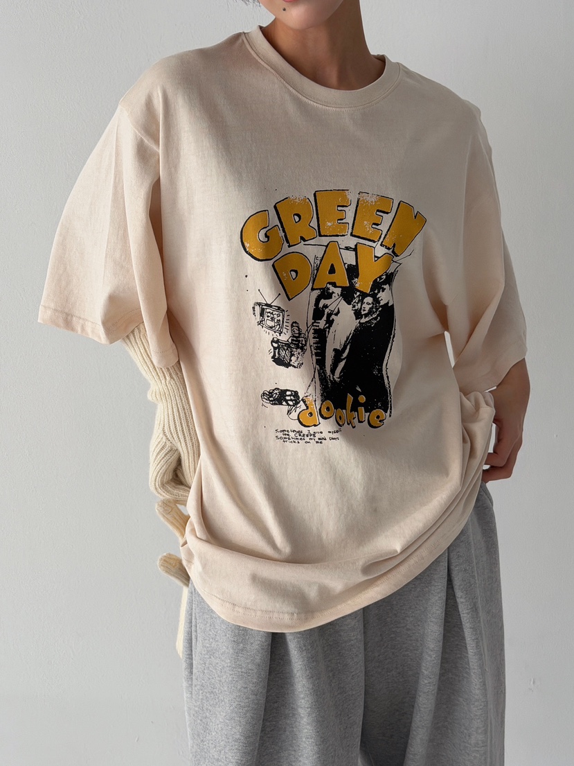 ANGLOG BEIGE東大門㊣實拍女裝新品時尚職業真品25秋冬T恤ANGLOG BEIGET恤