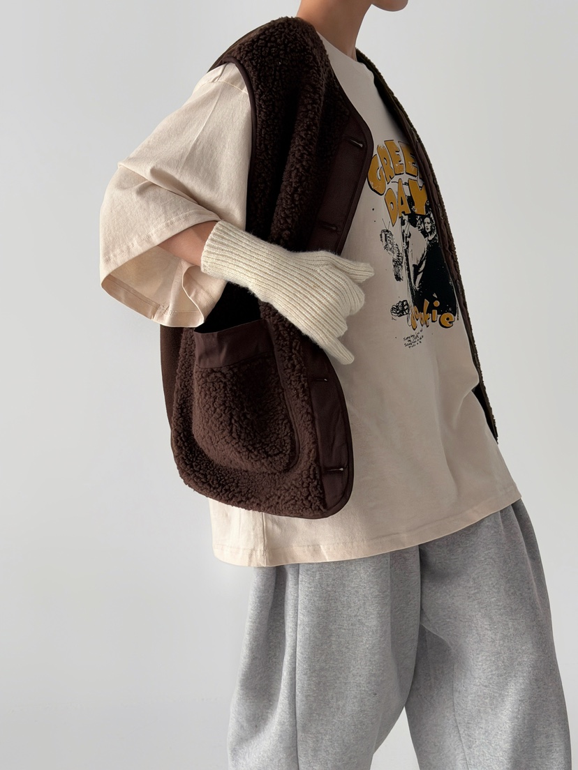 ANGLOG BEIGE東大門㊣實拍女裝新品時尚職業真品25秋冬T恤ANGLOG BEIGET恤