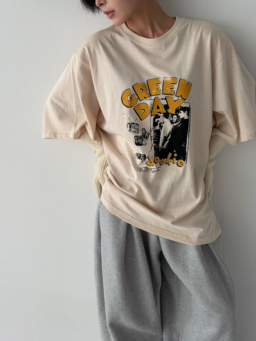 ANGLOG BEIGE東大門㊣實拍女裝新品時尚職業真品25秋冬T恤ANGLOG BEIGET恤圖色2