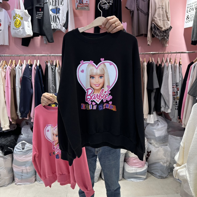 K STORY東大門㊣實拍女裝新品熱賣時尚真品25秋冬休閑衛衣K STORY衛衣圖色2