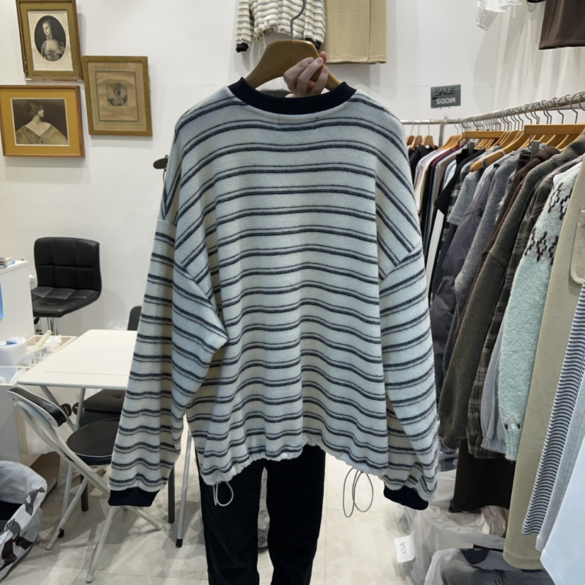 MODS-Q韓國直郵㊣女裝新款25秋冬時尚人氣真品熱賣長袖T恤MODS-Q長袖T恤