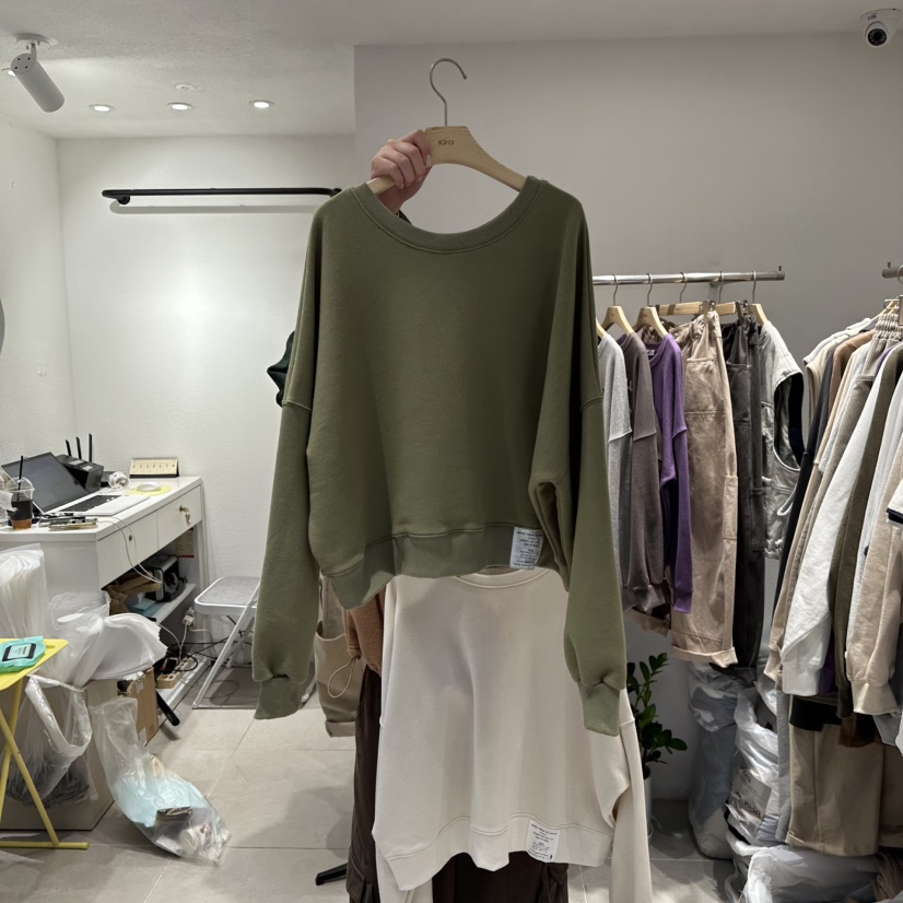 IN KIRA東大門㊣直郵女裝新款推薦人氣時尚職業熱賣休閑衛衣IN KIRA衛衣圖色3