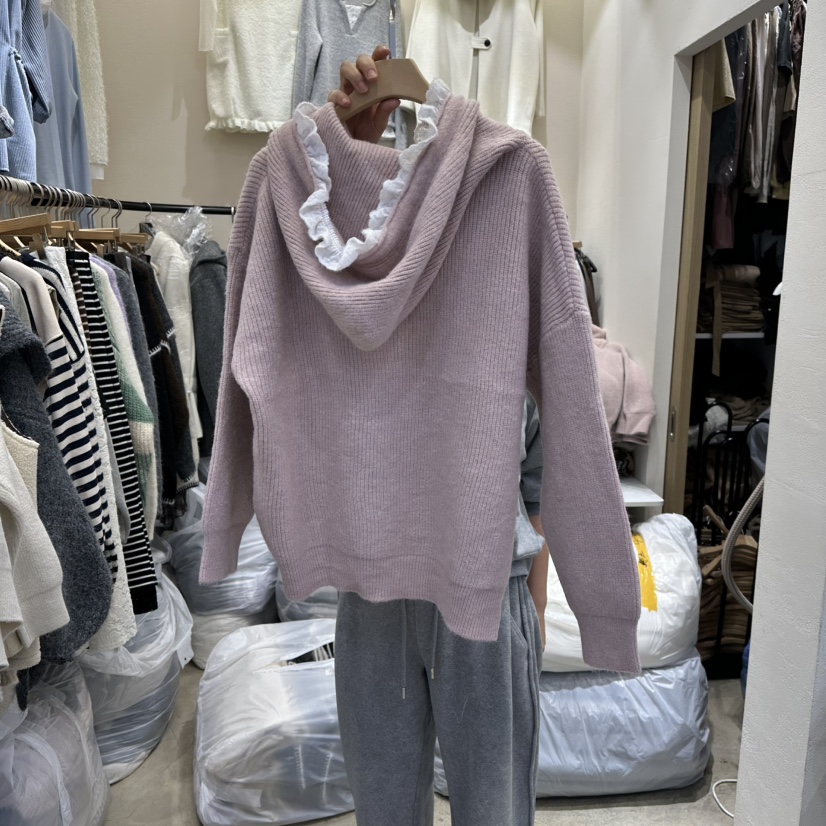 HOLYBANANA東大門㊣實拍女士新款真品職業時尚人氣毛衣連帽衫groovy.H/HOLYBANANA毛衣