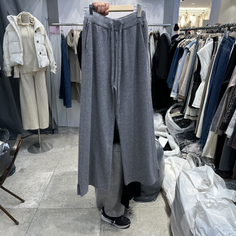 BLOOM韓國直郵㊣女裝新品真品職業推薦人氣熱賣休閑褲針織褲BLOOM-Q休閑褲圖色3