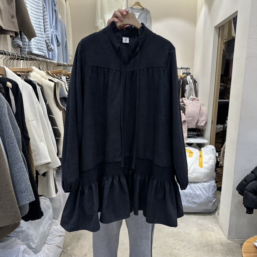 HOLYBANANA東大門㊣直郵女士新款熱賣休閑推薦真品職業連衣裙groovy.H/HOLYBANANA連衣裙圖色1