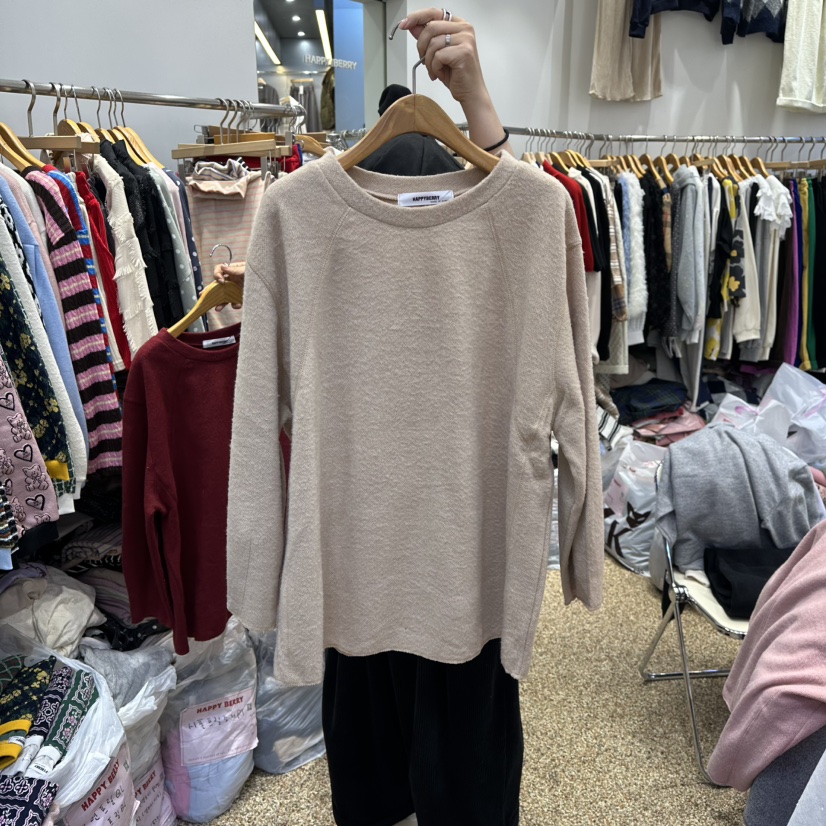 HAPPYBERRY東大門㊣代購女士新款推薦職業25秋冬真品時尚毛衣HAPPYBERRY毛衣圖色2