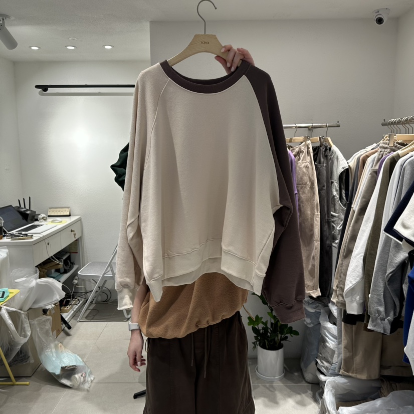 IN KIRA韓國直郵㊣女士新品推薦職業熱賣時尚休閑真品衛衣IN KIRA衛衣圖色1