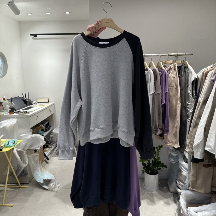 IN KIRA韓國直郵㊣女士新品推薦職業熱賣時尚休閑真品衛衣IN KIRA衛衣圖色2