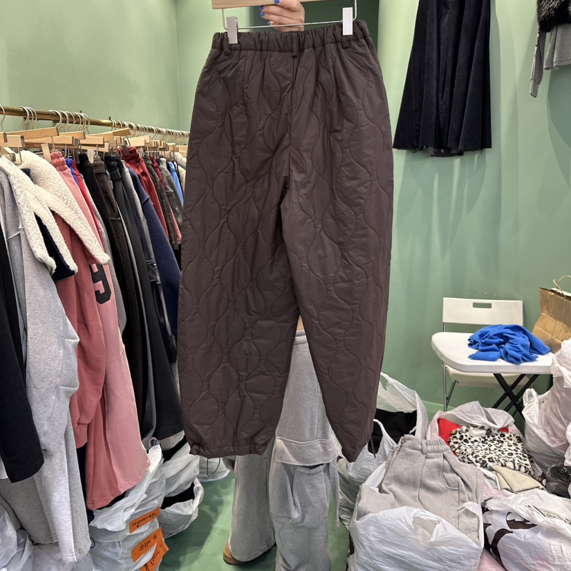 ROMANTIC NEWYORK東大門㊣代購女士新款人氣25秋冬休閑褲絎縫ROMANTIC NEWYORK休閑褲