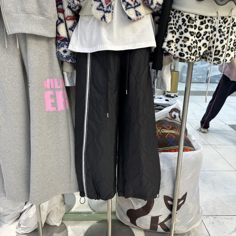 ROMANTIC NEWYORK東大門㊣代購女士新款人氣25秋冬休閑褲絎縫ROMANTIC NEWYORK休閑褲圖色2