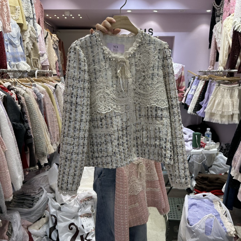 MS韓國直郵㊣女裝新款真品職業休閑熱賣時尚推薦25秋冬夾克MS夾克圖色2