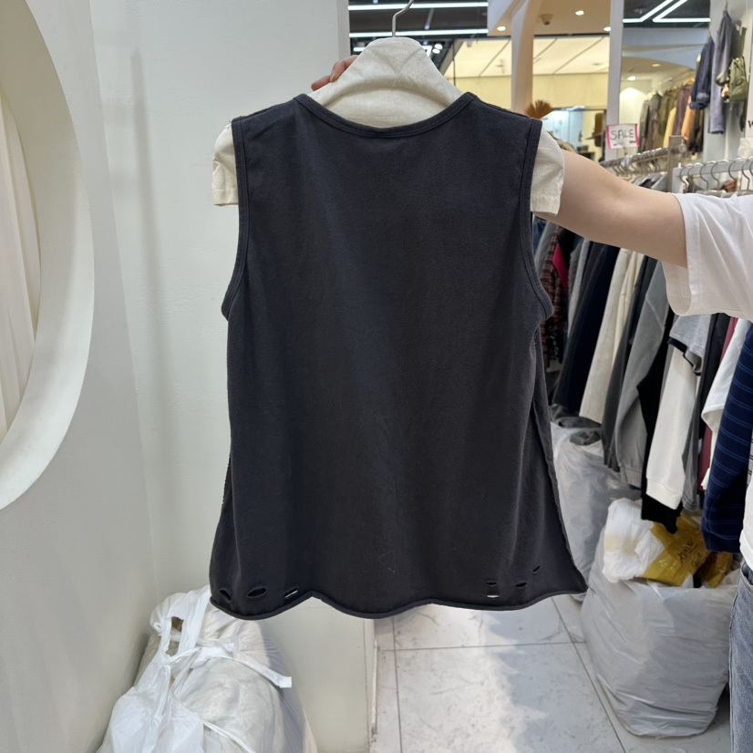 WASHBLUE東大門㊣代購女士新品熱賣推薦職業25秋冬吊帶背心WASHBLUE吊帶/背心