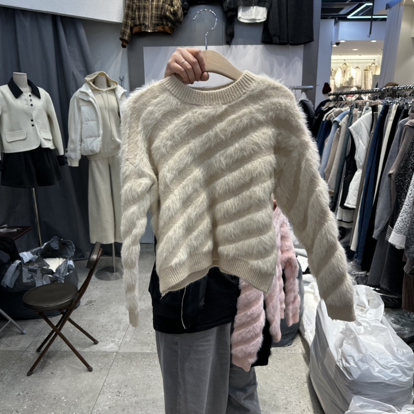 BLOOM東大門㊣直郵女裝新品人氣推薦職業休閑時尚25秋冬毛衣BLOOM-Q毛衣圖色2