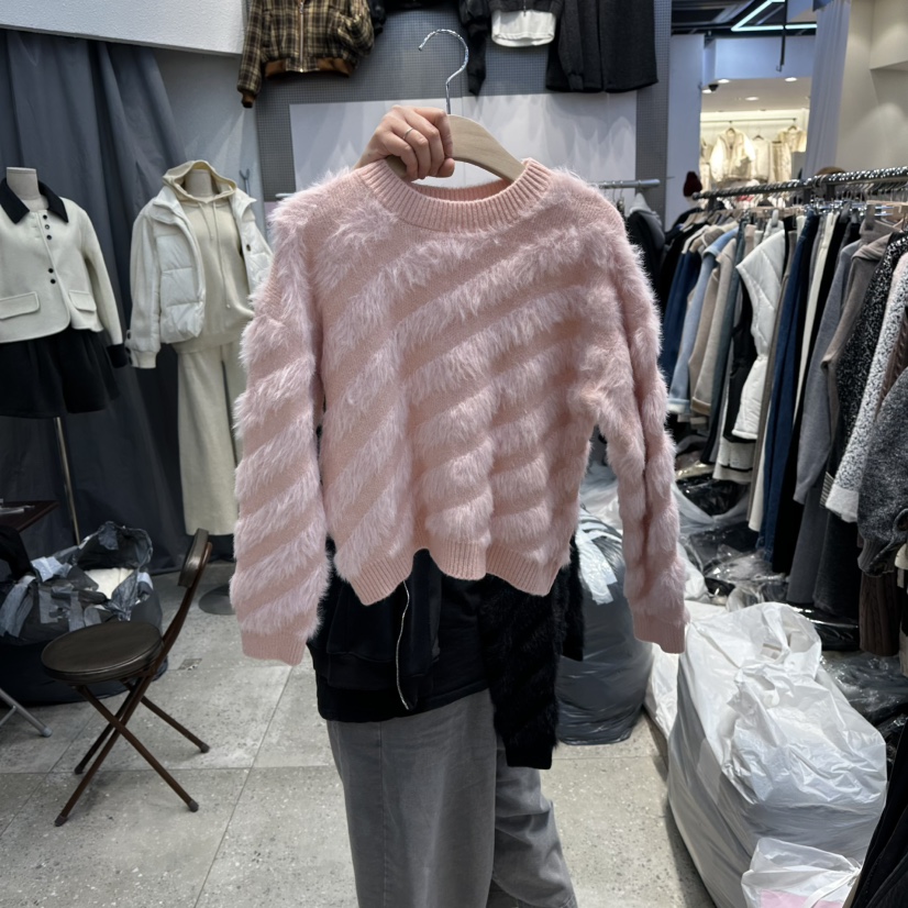 BLOOM東大門㊣直郵女裝新品人氣推薦職業休閑時尚25秋冬毛衣BLOOM-Q毛衣圖色3