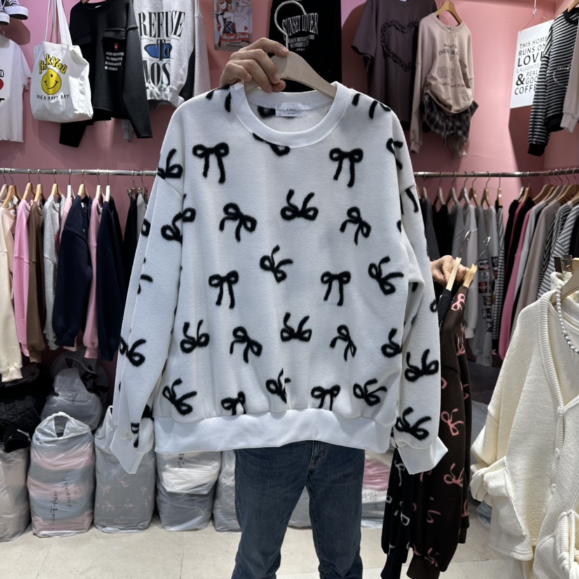 K STORY東大門㊣代購女士新款休閑25秋冬職業人氣真品衛衣K STORY衛衣圖色1