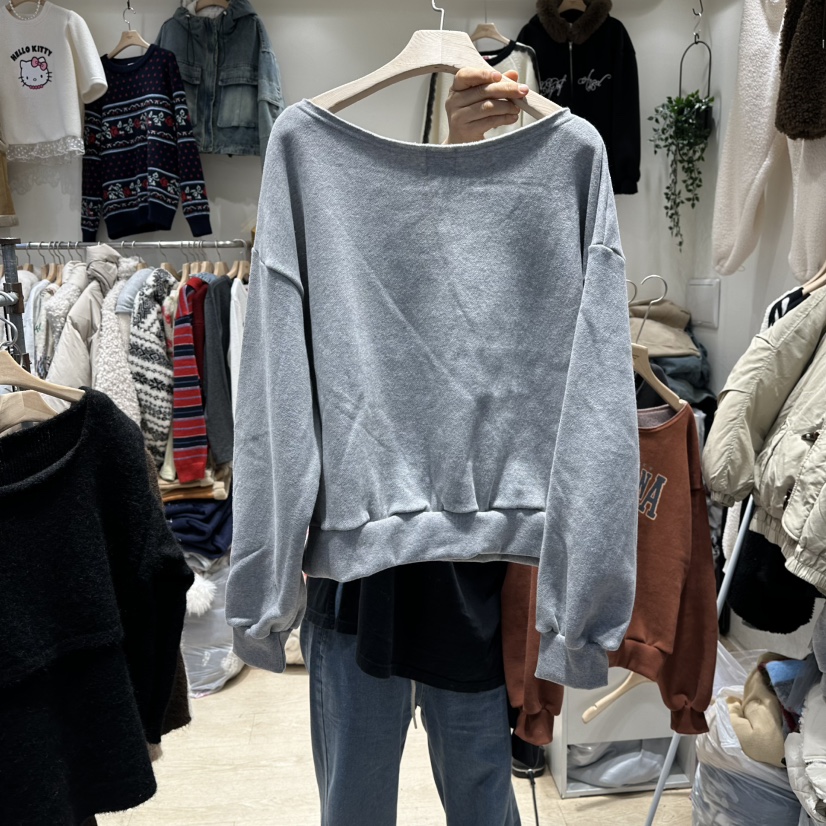 UNDERSTAR_VINTAGE東大門㊣直郵女士新款職業真品推薦25秋冬衛衣UNDERSTAR_VINTAGE衛衣