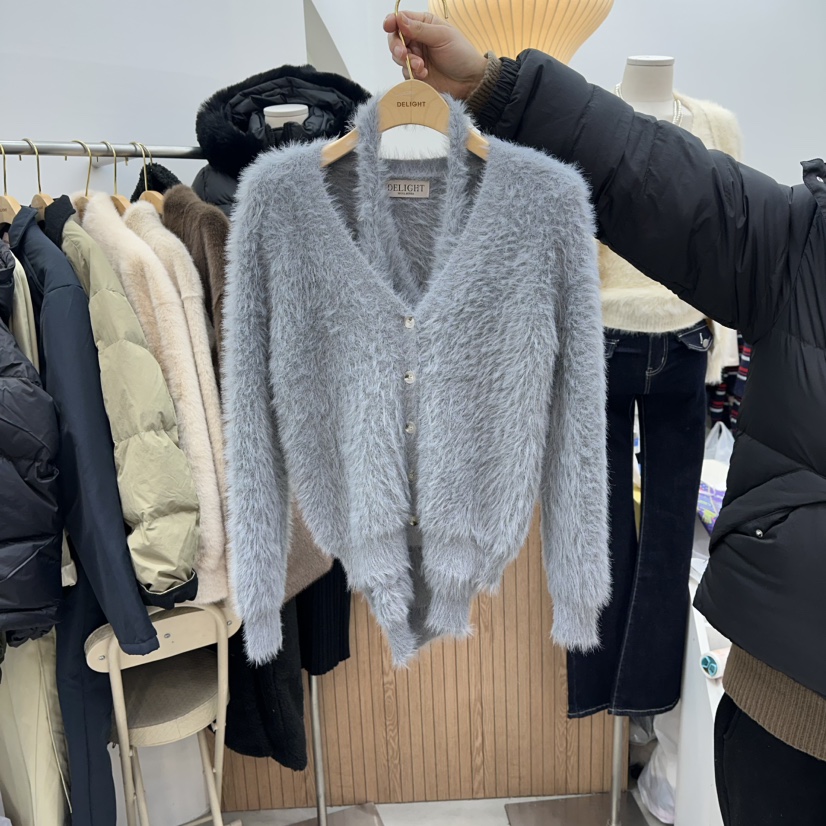 DELIGHT-Q東大門㊣直郵女士新品時尚推薦職業套裝毛皮套裝DELIGHT-Q套裝圖色2