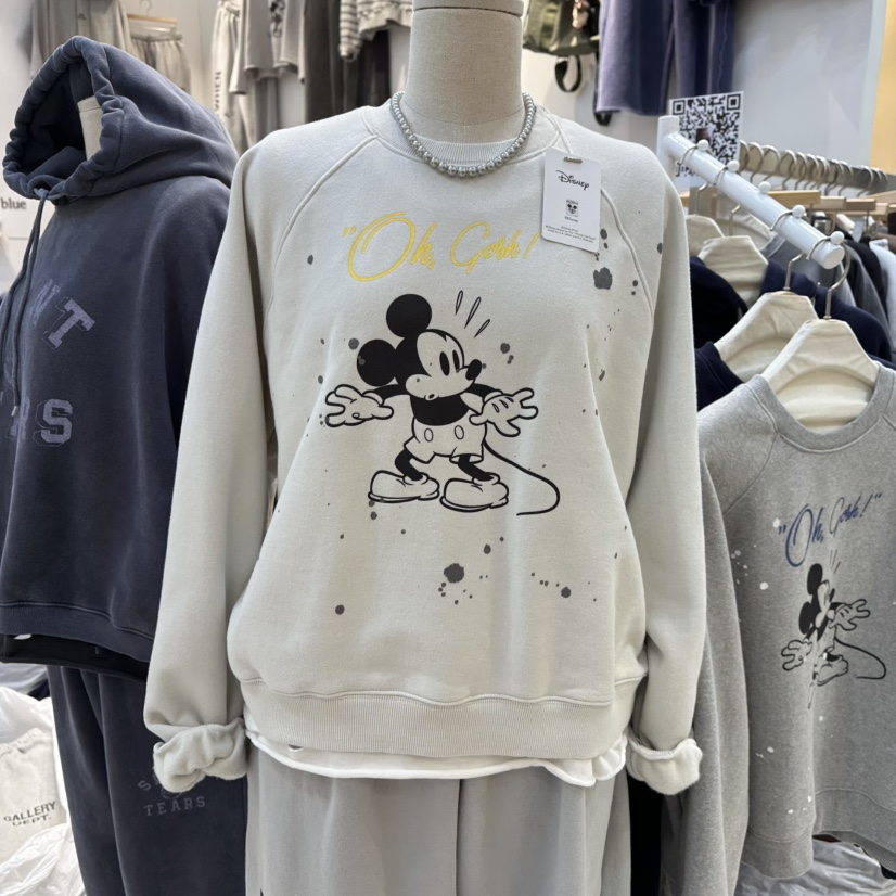 WASHBLUE東大門㊣直郵女裝新品熱賣25秋冬職業真品衛衣加絨WASHBLUE衛衣圖色1