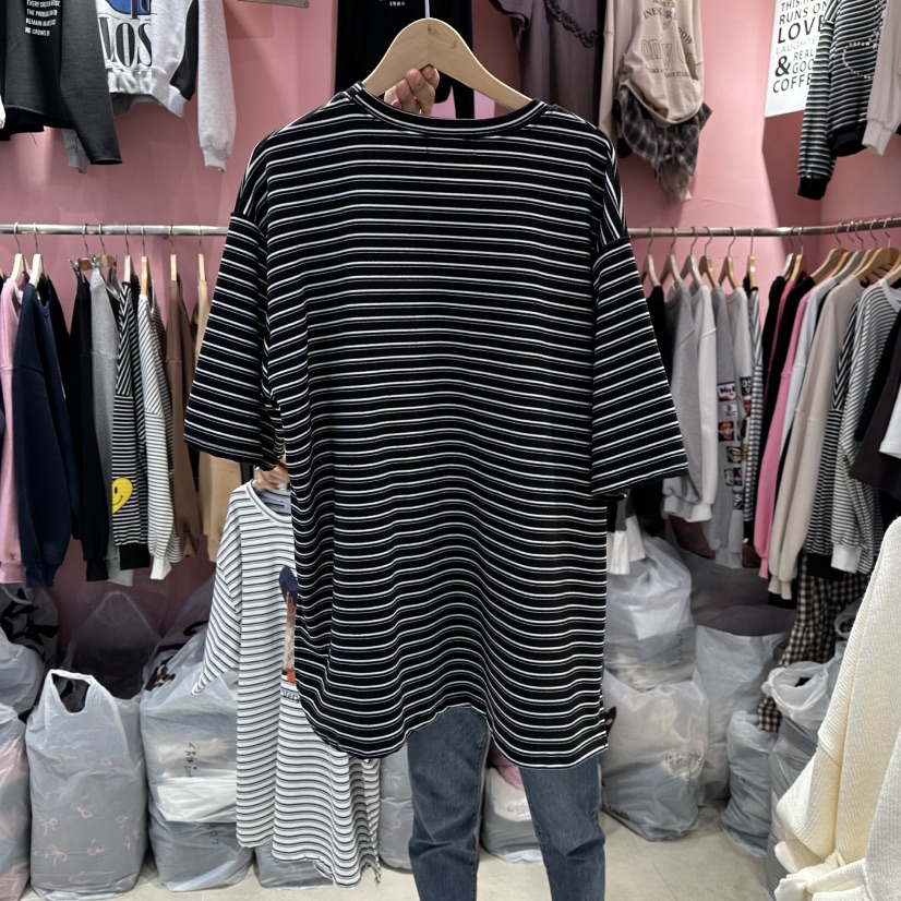 K STORY韓國直郵㊣女裝新款25秋冬時尚職業人氣休閑推薦T恤鵝K STORYT恤