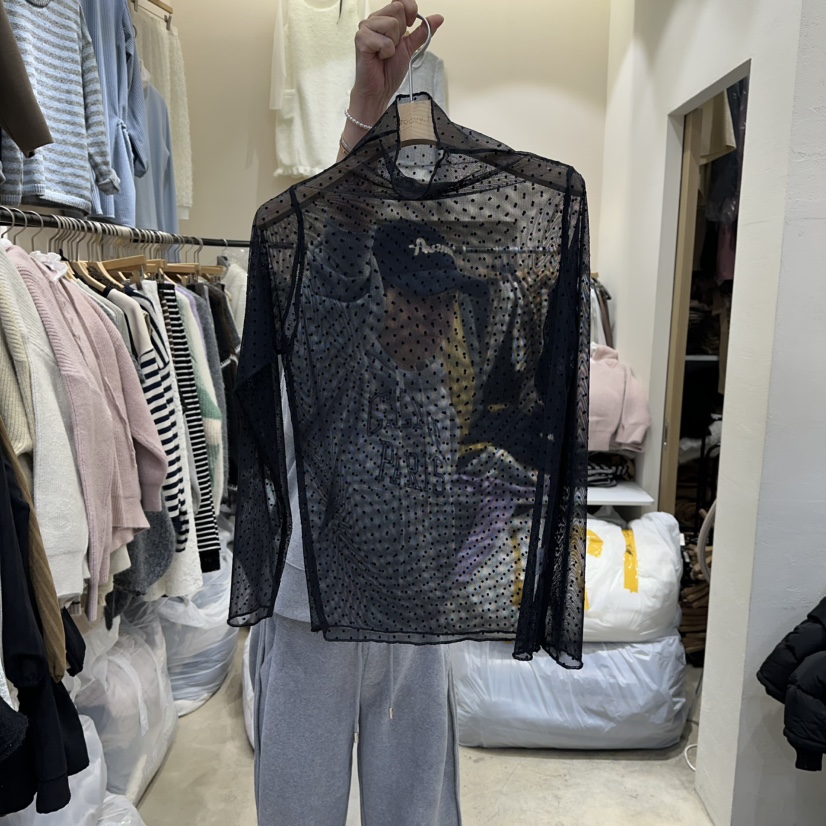 HOLYBANANA韓國代購㊣女裝新款真品推薦休閑職業襯衫蕾絲衫groovy.H/HOLYBANANA襯衫/蕾絲衫圖色2