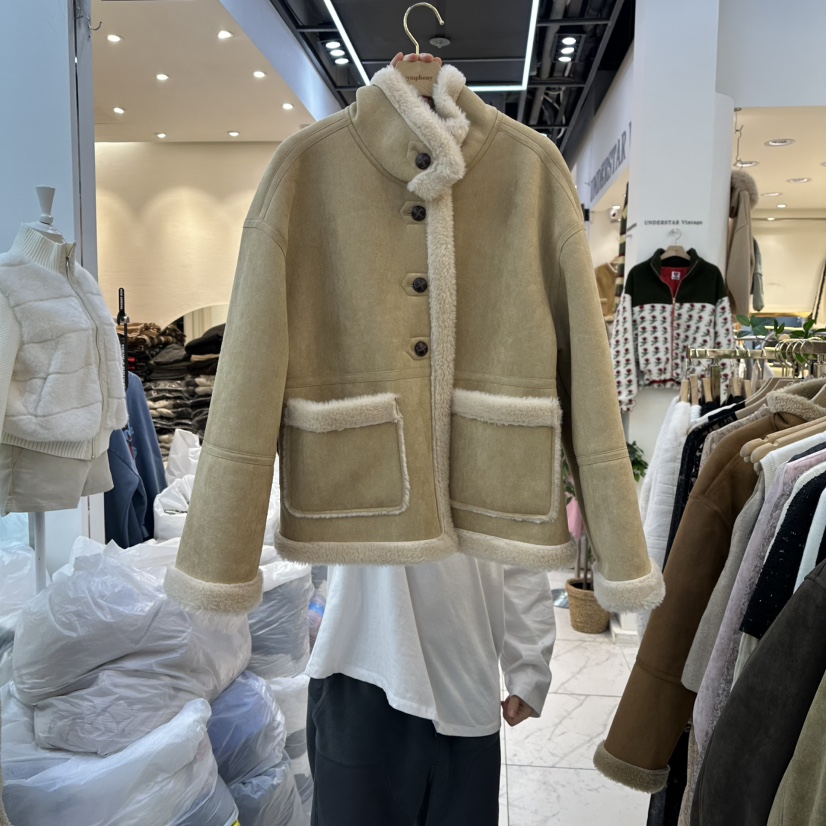 SYMPHONY東大門㊣代購女士新款熱賣人氣休閑推薦職業真品夾克SYMPHONY夾克圖色2