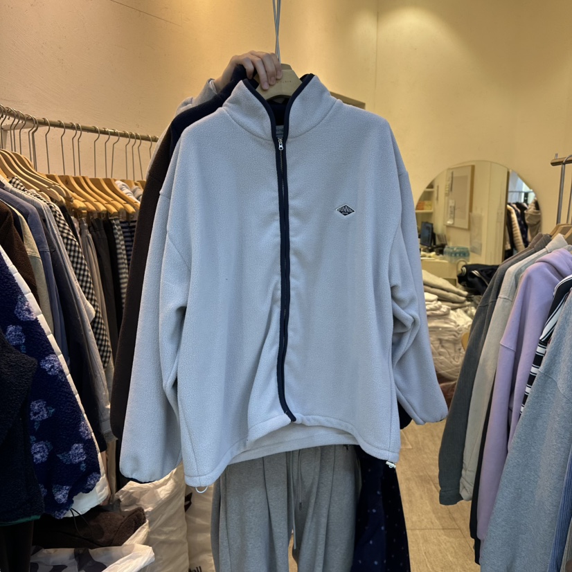 AND FLOYD東大門㊣實拍女士新品休閑推薦時尚25秋冬衛衣抓絨stunning and Floyd衛衣圖色2