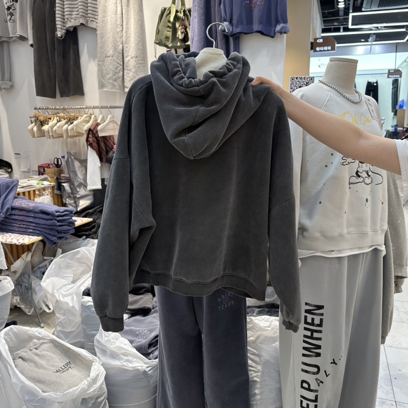 WASHBLUE東大門㊣代購女裝新品推薦職業熱賣衛衣連帽衫加絨WASHBLUE衛衣