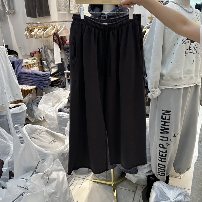 WASHBLUE東大門㊣直郵女士新品休閑真品25秋冬時尚休閑褲加絨WASHBLUE休閑褲圖色2