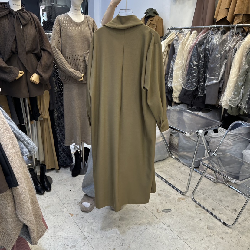 MARIGOLD韓國直郵㊣女士新款休閑25秋冬人氣職業真品連衣裙MARIGOLD連衣裙