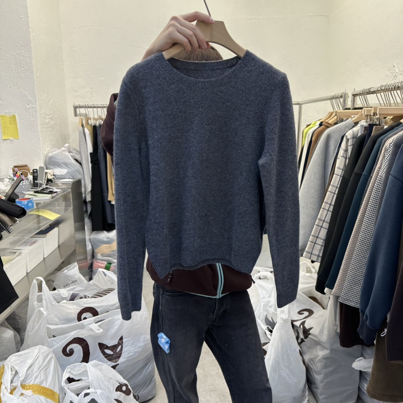 DA YLOG東大門㊣實拍女士新款25秋冬推薦熱賣職業時尚毛衣DA YLOG毛衣圖色3墨色