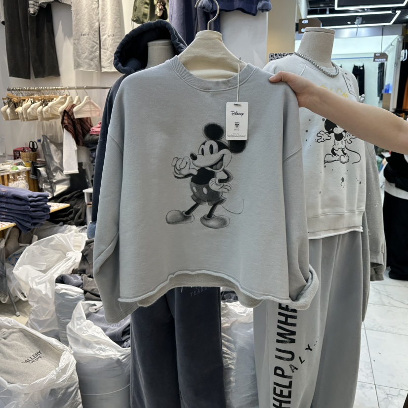 WASHBLUE韓國代購㊣女裝新品推薦熱賣人氣真品時尚長袖T恤加絨WASHBLUE長袖T恤圖色1