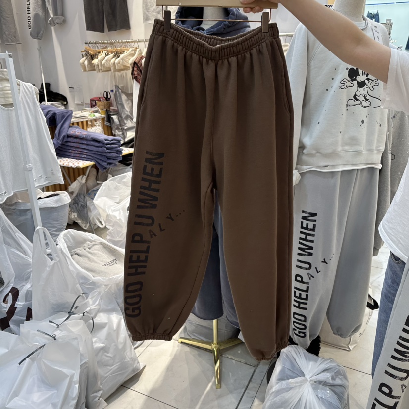 WASHBLUE東大門㊣代購女士新品休閑25秋冬推薦人氣休閑褲加絨WASHBLUE休閑褲圖色2