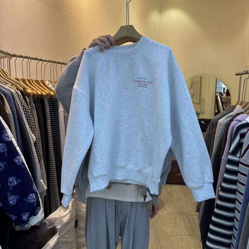 AND FLOYD東大門㊣代購女裝新款人氣25秋冬休閑推薦熱賣衛衣stunning and Floyd衛衣圖色1