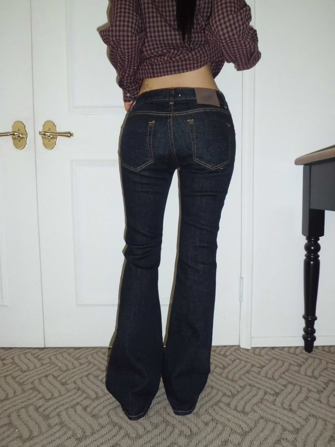 OOT東大門㊣代購女裝新款熱賣人氣25秋冬推薦真品休閑牛仔褲OOT牛仔褲