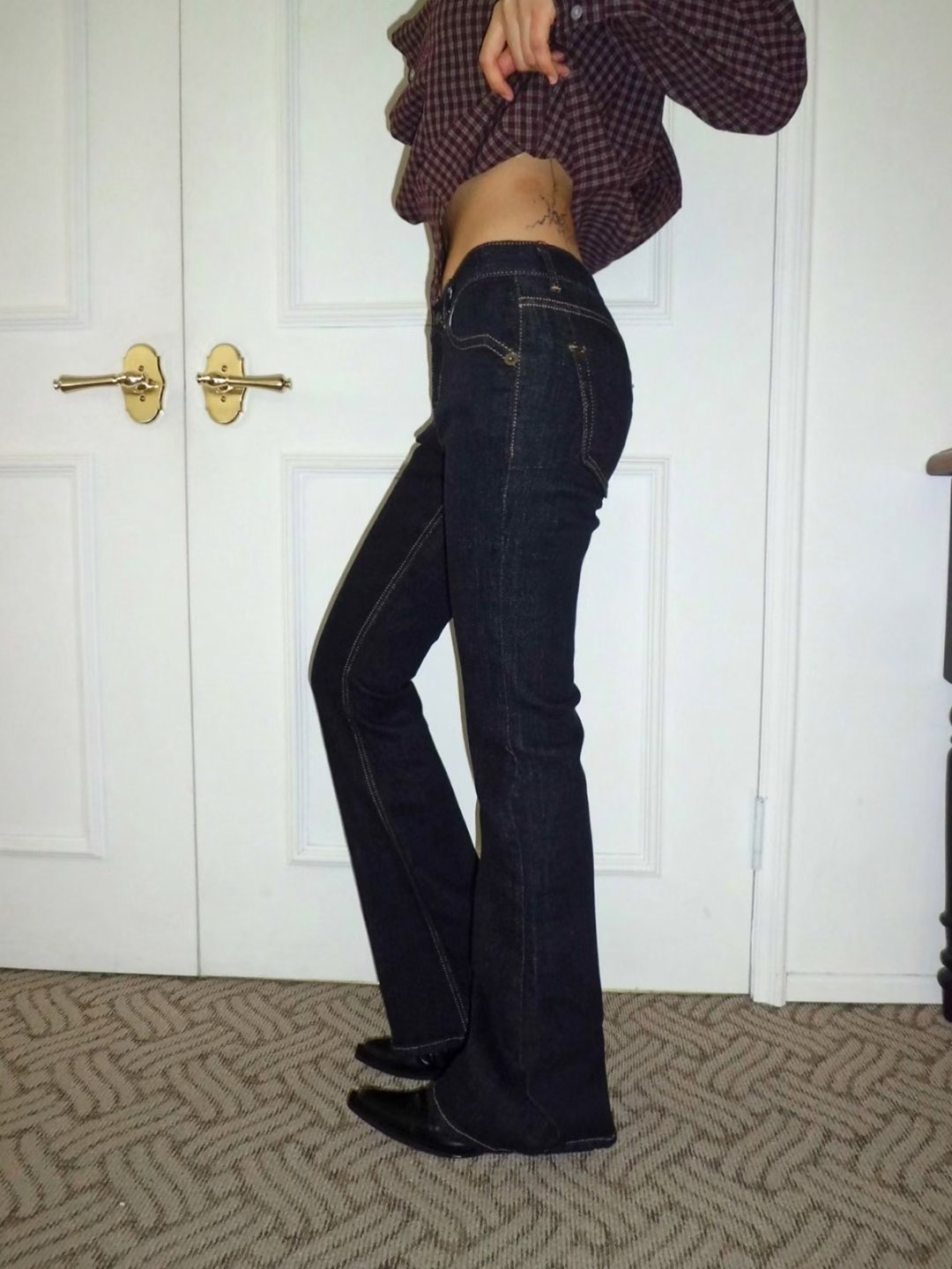 OOT東大門㊣代購女裝新款熱賣人氣25秋冬推薦真品休閑牛仔褲OOT牛仔褲