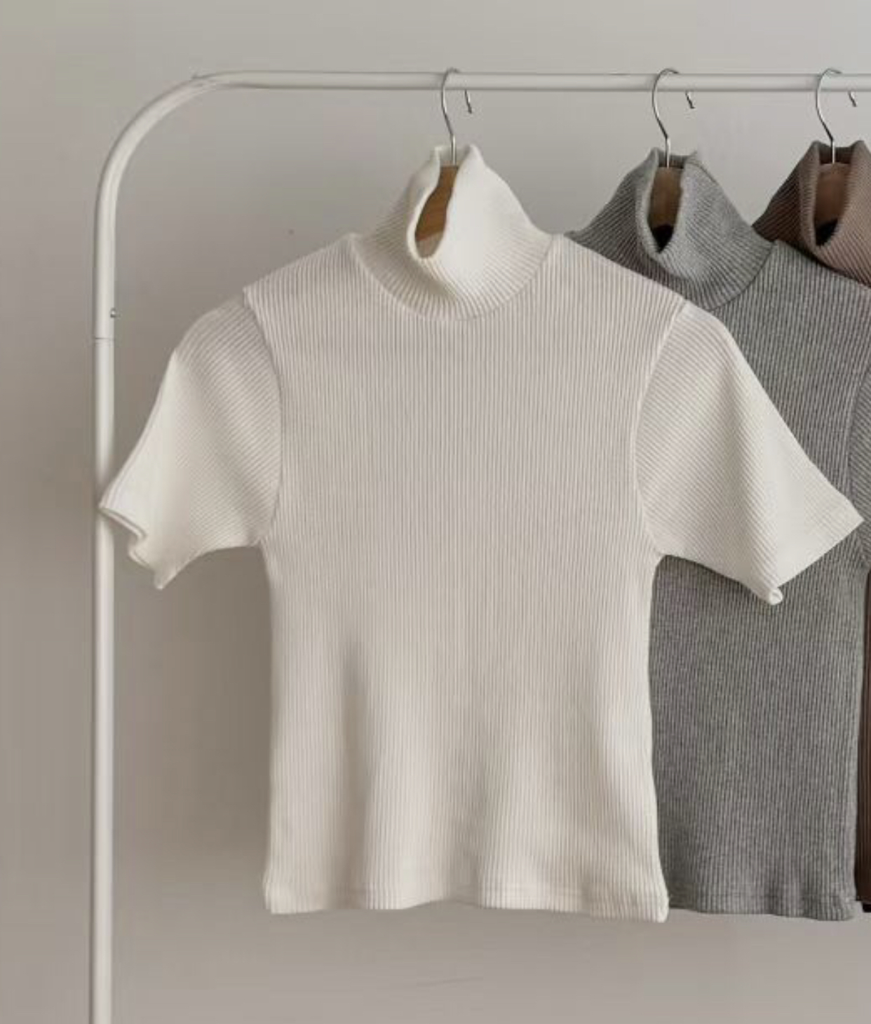 BREEZE-OT東大門㊣實拍女裝新品推薦25秋冬時尚真品T恤高領BREEZE-OTT恤圖色1