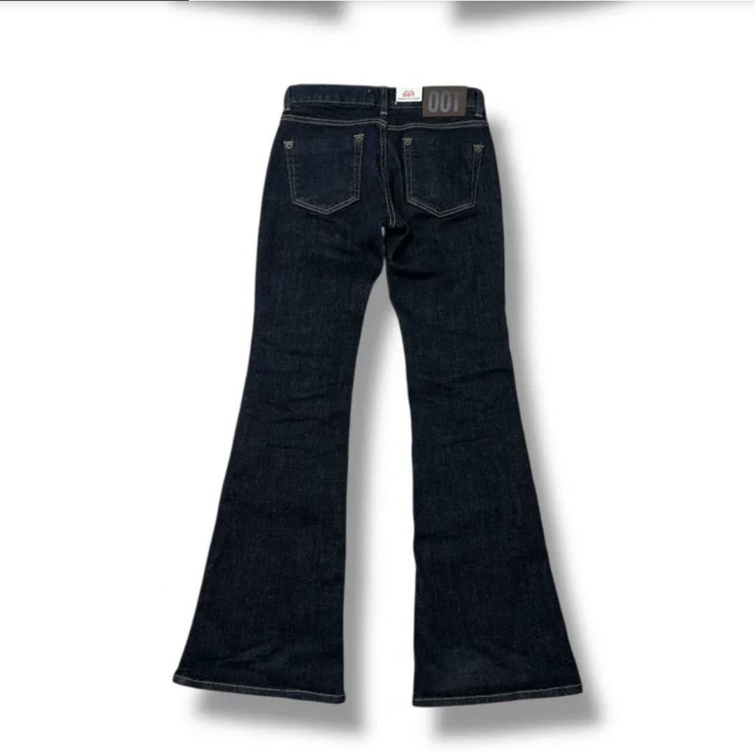 OOT韓國代購㊣女裝新款真品人氣推薦熱賣休閑25秋冬職業牛仔褲OOT牛仔褲