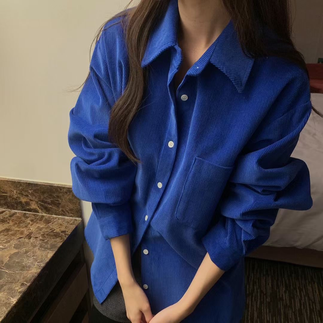 BREEZE-OT韓國代購㊣女裝新款推薦時尚25秋冬職業襯衫蕾絲衫BREEZE-OT襯衫/蕾絲衫