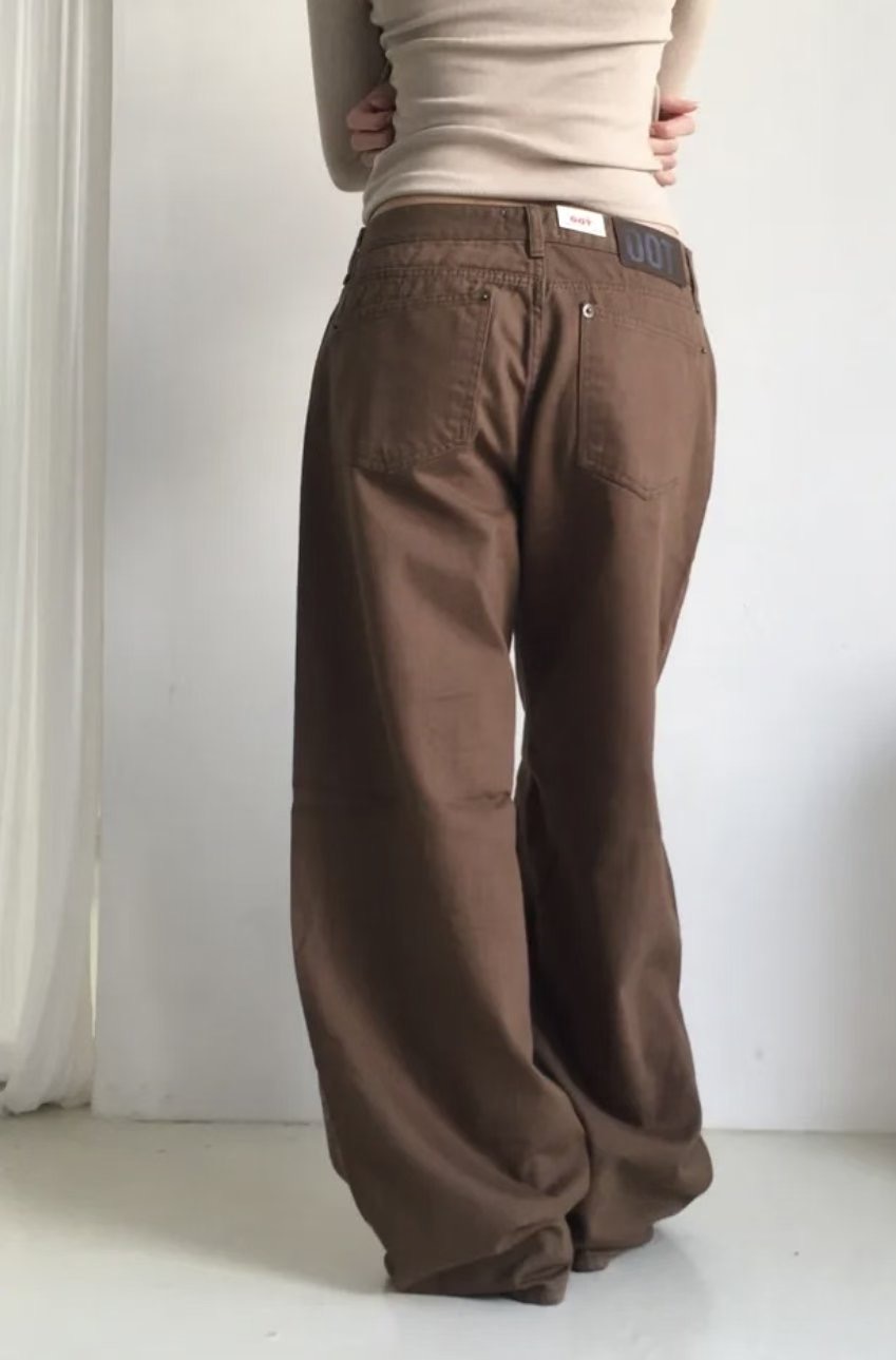 OOT韓國直郵㊣女裝新款人氣熱賣時尚推薦休閑真品職業牛仔褲OOT牛仔褲