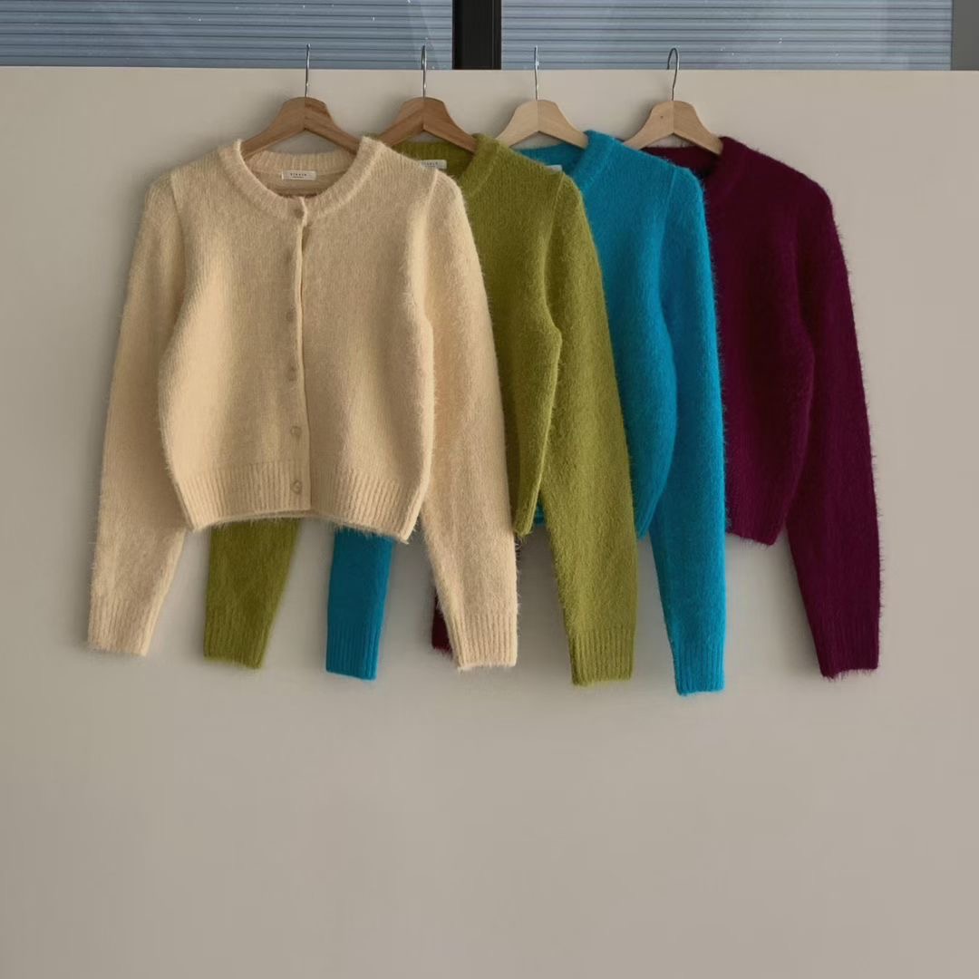 BREEZE-OT東大門㊣實拍女裝新款時尚真品熱賣針織衫羊毛衫BREEZE-OT針織衫圖色2左二色