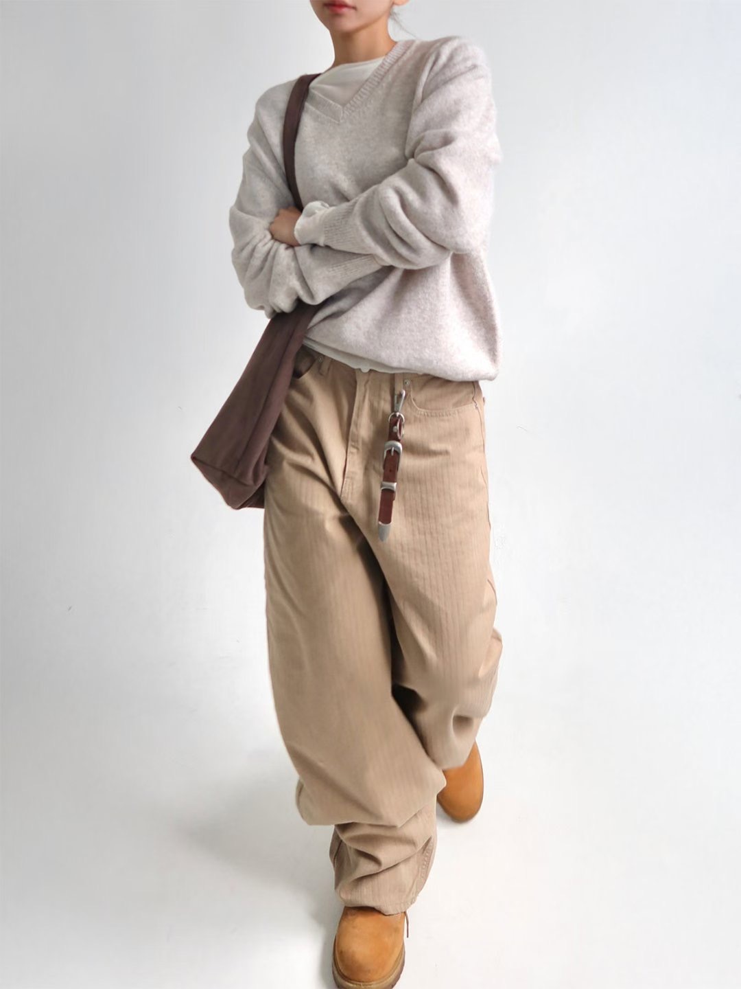 OOT韓國代購㊣女士新品人氣真品休閑推薦職業熱賣時尚牛仔褲OOT牛仔褲圖色2