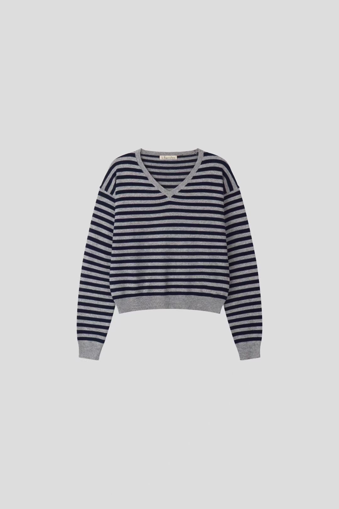 THE GGON東大門㊣代購女士新款25秋冬職業人氣休閑針織衫V領THE GGON針織衫圖色3