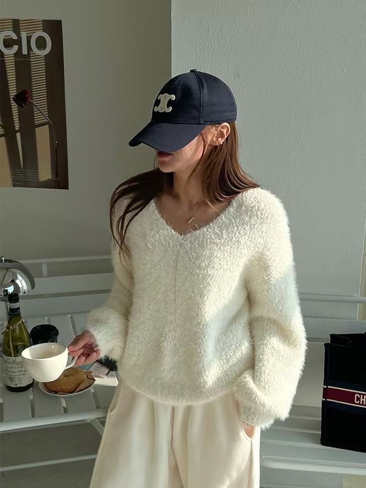 시선집중-T韓國直郵㊣女士新品人氣熱賣休閑時尚推薦針織衫시선집중-T針織衫