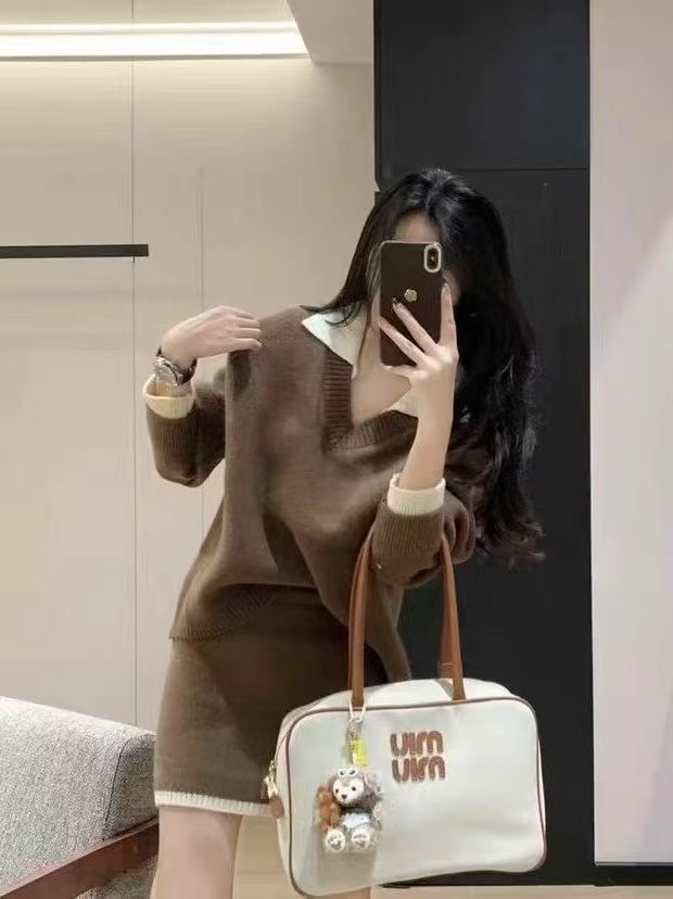 시선집중-T東大門㊣實拍女士新品25秋冬時尚熱賣休閑職業套裝시선집중-T套裝圖色2