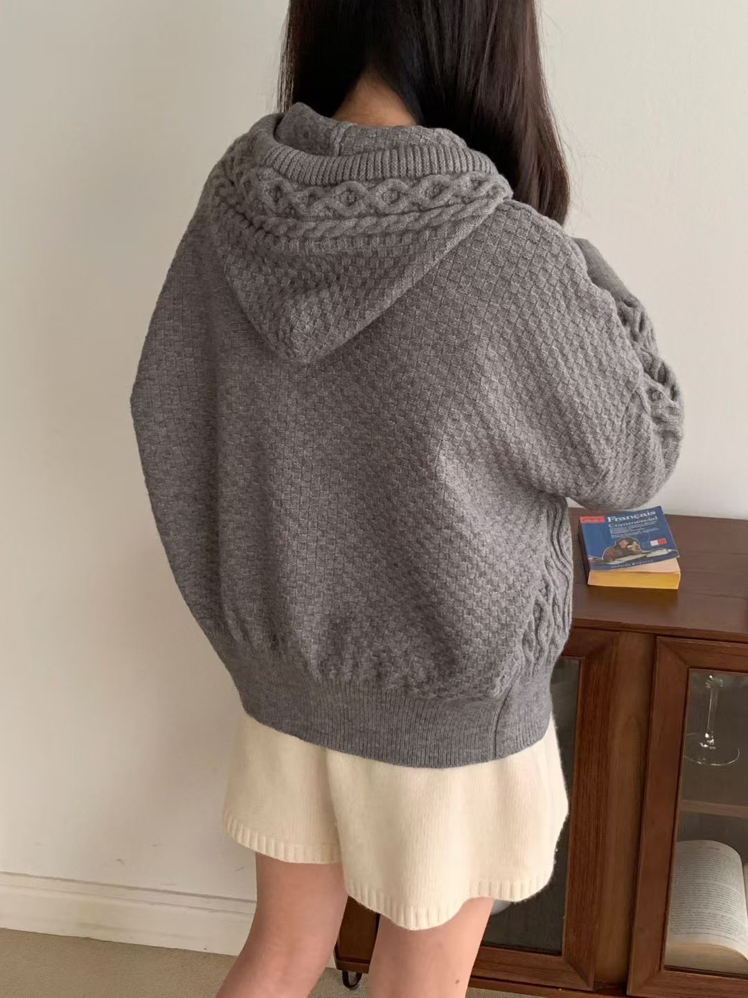 시선집중-T韓國直郵㊣女裝新品推薦人氣職業休閑時尚25秋冬毛衣시선집중-T毛衣