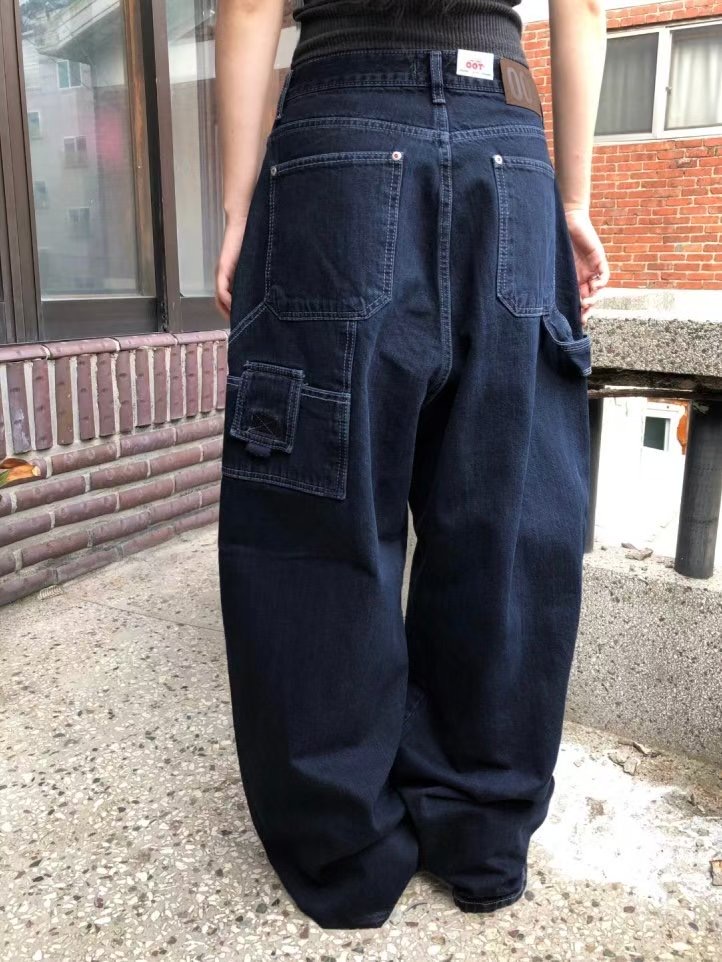 OOT東大門㊣代購女裝新品休閑人氣25秋冬時尚推薦熱賣牛仔褲OOT牛仔褲