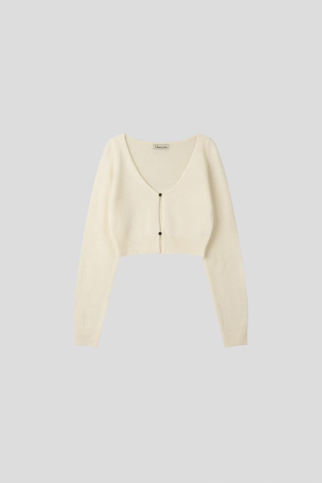 THE GGON韓國直郵㊣女裝新品人氣25秋冬休閑針織衫短款開衫THE GGON針織衫圖色2