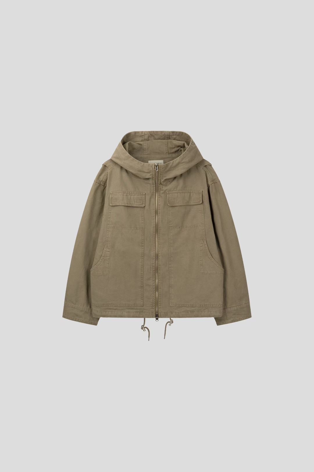 THE GGON韓國代購㊣女士新款時尚休閑人氣職業熱賣夾克兜帽THE GGON夾克圖色2