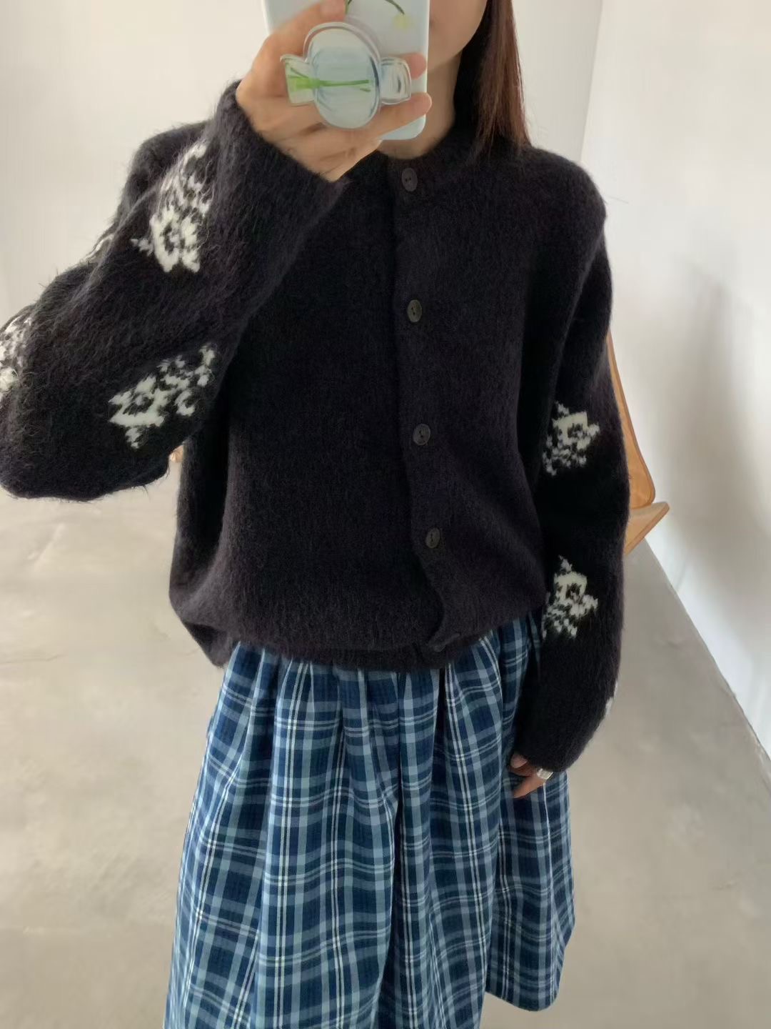 시선집중-T東大門㊣代購女士新款休閑真品時尚熱賣職業毛衣시선집중-T毛衣圖色3